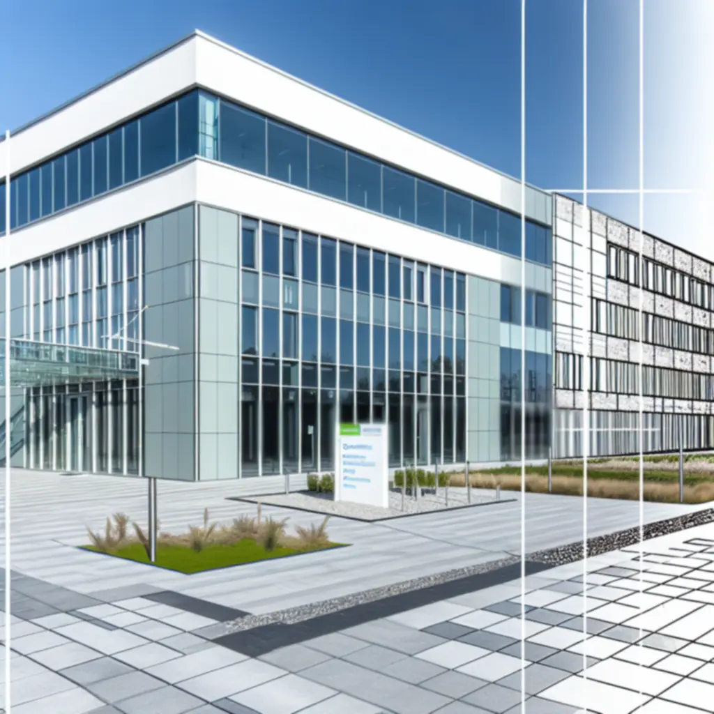 Zewnętrzny widok siedziby CityCleaningPro i okolicy biura